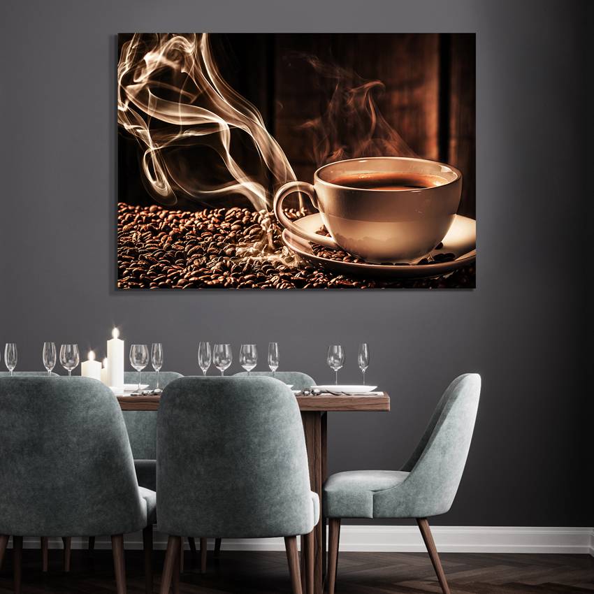 Canvastavla - Coffee Cup