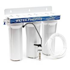 Vattenfilter 3-Stegs sedimentfilter med kran