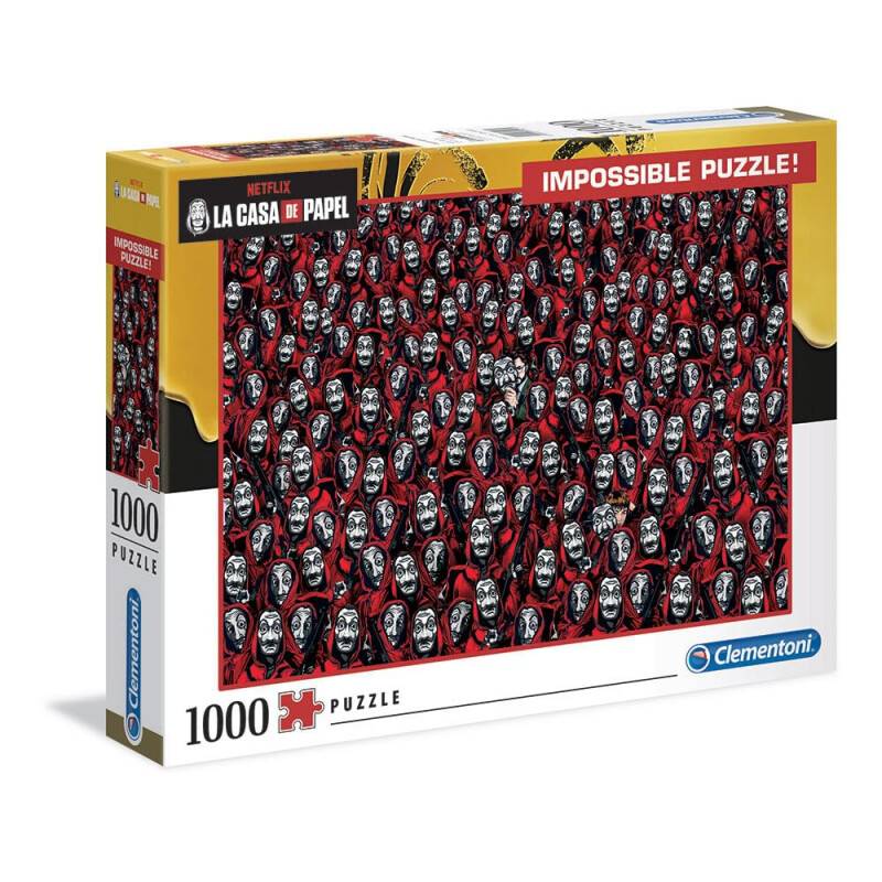 Clementoni 39527 Impossible Puzzle La Casa de Papel – Puzzle 1000...