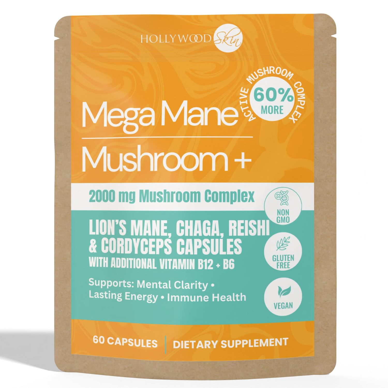 Mega Mane Mushroom+ Capsules - 60