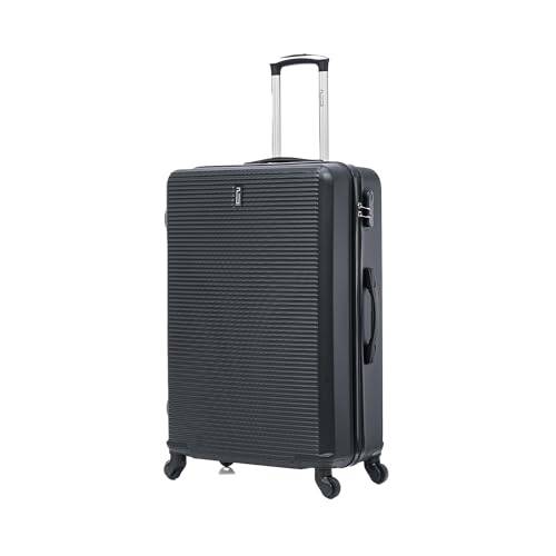 CELIMS Lätta resväskor, godkända av 100+ flygbolag, för självsäker resa, svart, Grande 75 cm