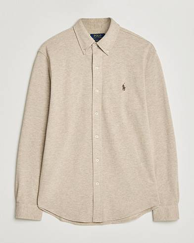 Polo Ralph Lauren Featherweight Mesh Shirt Tuscan Beige