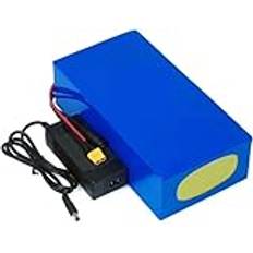 60V 8AH 10AH 12AH 15AH 18AH litiumjonbatteri för elcyklar, hög prestanda med BMS och laddare, För 200W ~ 1000W elektrisk cykel/skotermotor, XT60 T-kontakt 60V10AH,XT60