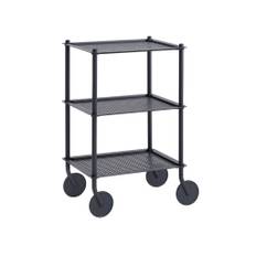 Muuto - Flow Trolley - Rullebord - 3 Layer - Blue Grey - L57,4 x W41,8 x H88,3 cm