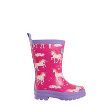 Hatley Hatley Lyserød Shark Frenzy Rain Gummistøvler