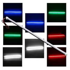 LED NEON strips 30cm, 12v. - vandtæt - Gul