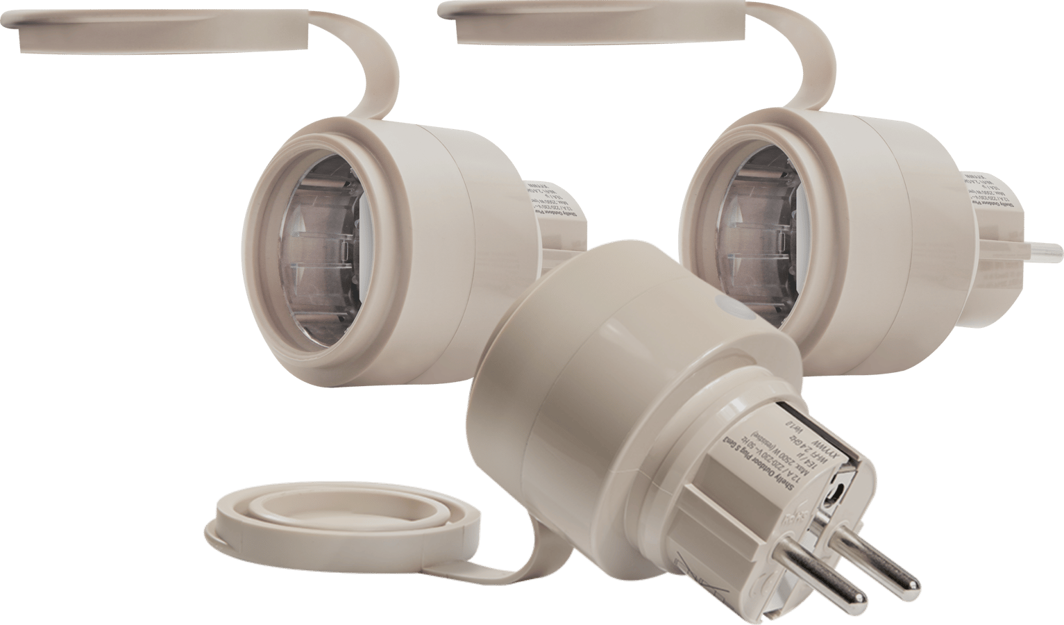 Shelly Outdoor Plug S Gen3 3-pack