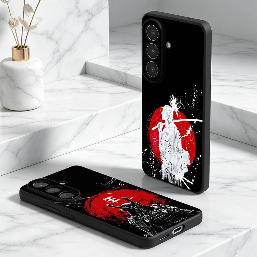 Samurai Pattern Phone Cover Case for Realme 16 Pro Plus 15X 14X C71 14T 15T C85 C75