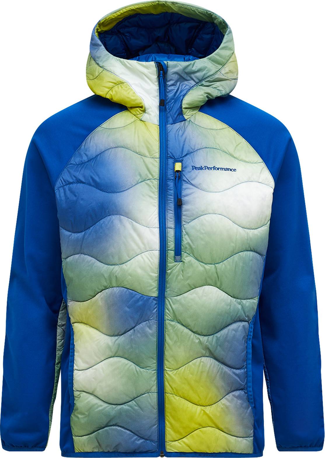 Peak Performance Men's AOP Helium Down Hybrid Hood AOP, XL