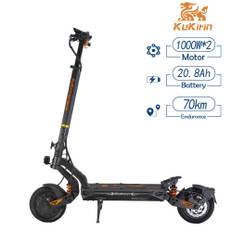 2025 Opgraderet Kukirin G2 Master 52V 20.8Ah 1000W*2, hastighed 60 km/t, 70 km udholdenhed, 10 tommer vakuumdæk elektrisk scooter