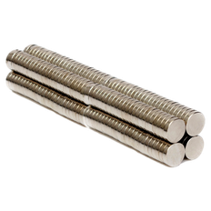 Powermagneter 8 x 2 mm - 200 Stk Ekstra Stærke