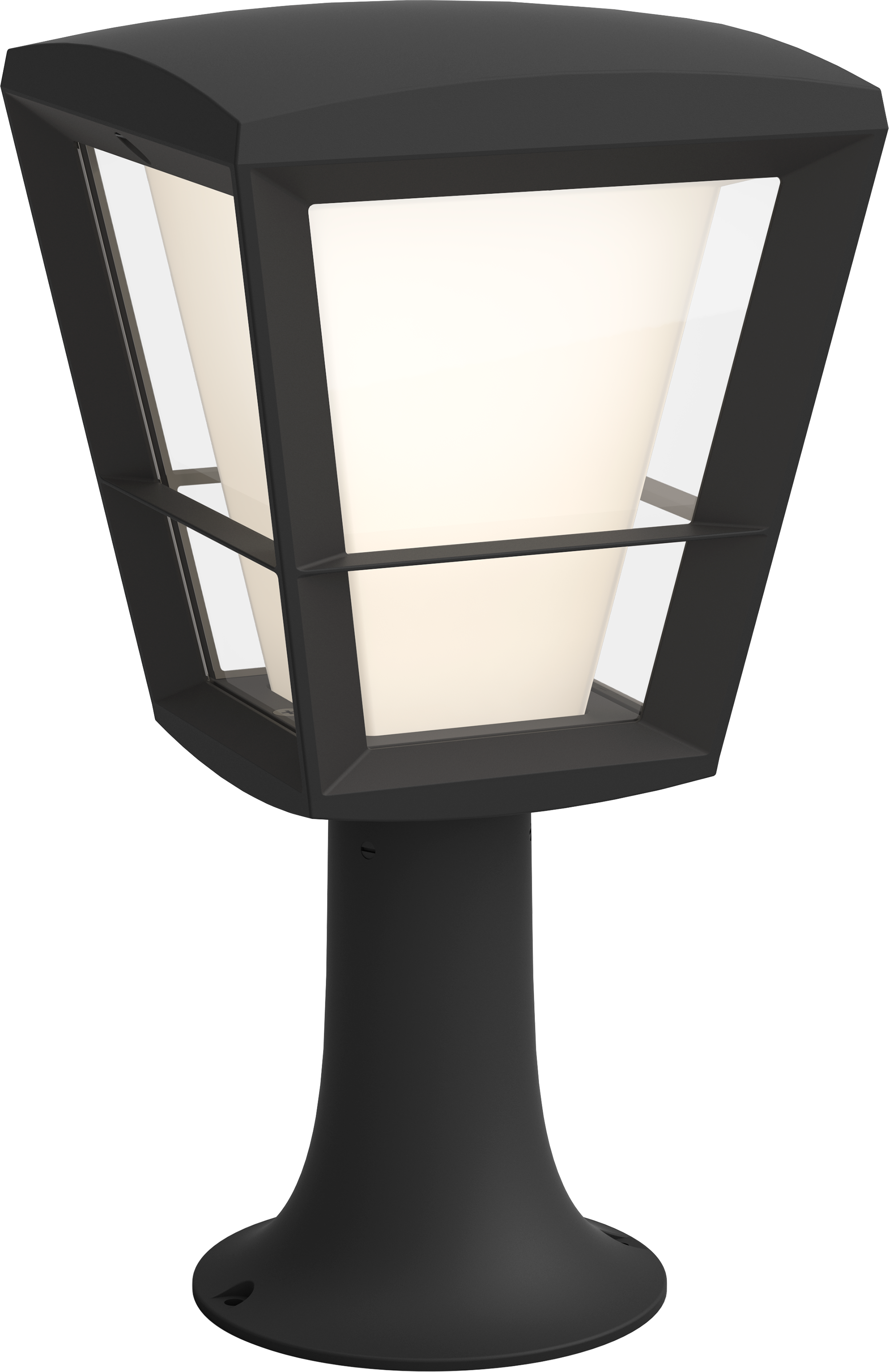 Philips hue econic bedlampe piedestal sort