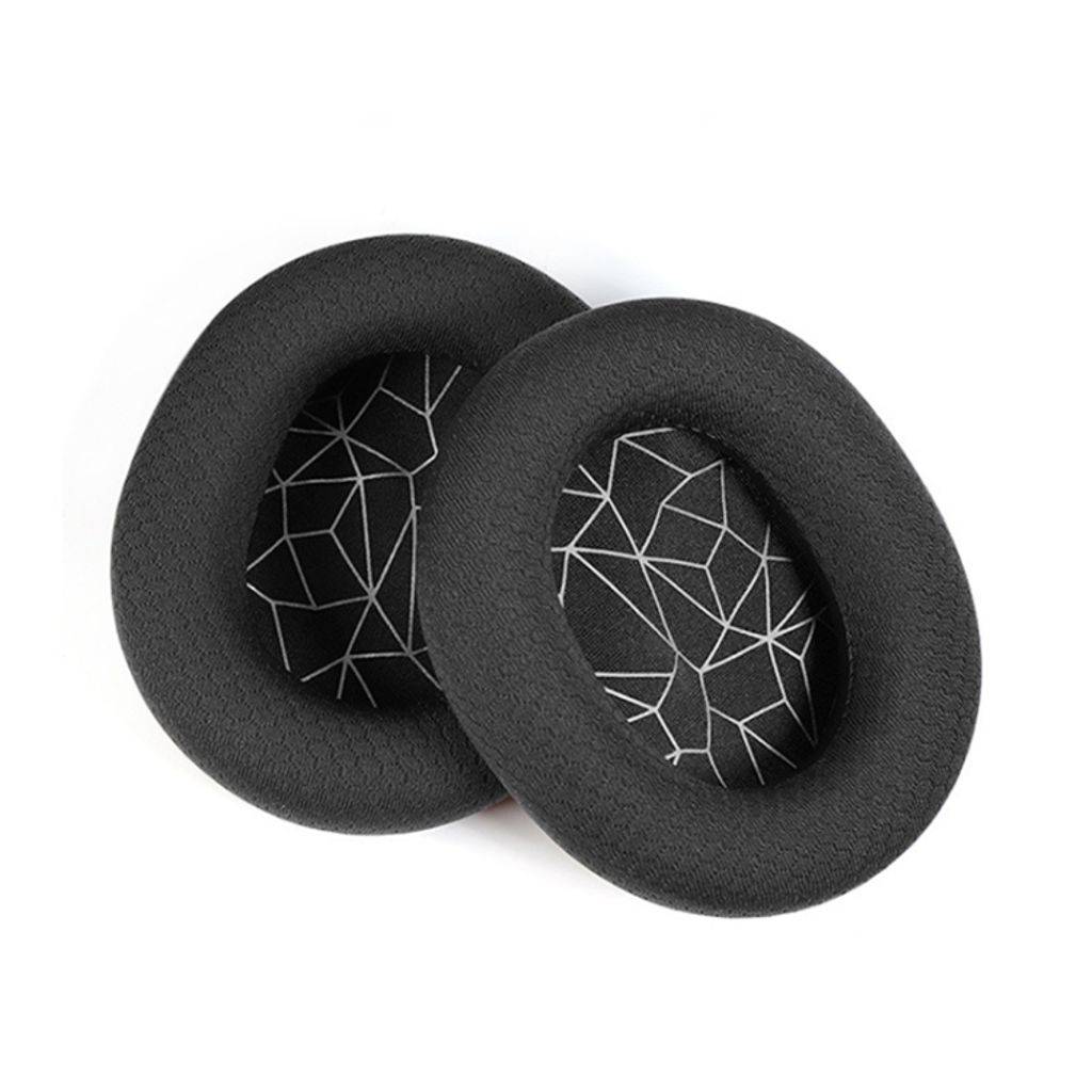 SteelSeries Arctis Pro/Arctis 3/5/7 Öronkuddar till hörlurar, 1 par - Svart/Vit