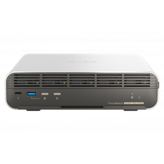 QNAP TBS-h574TX-i5-16G | 10GbE, Thunderbolt, 5-Bay E1.S/M.2 SSD, Intel Core i5-1340PE, 16GB RAM