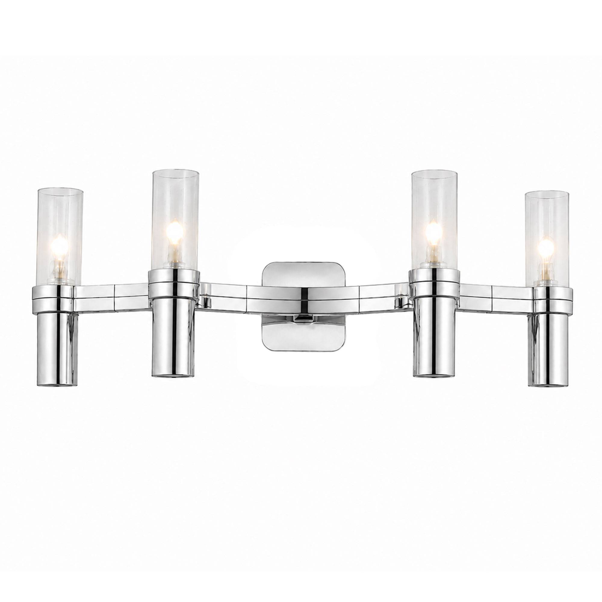 Nemo Lighting - Crown 4 Wall, Polished - Væglamper - Jehs + Laub - Sølv - Glas/Metal