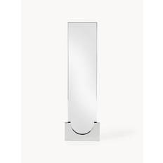 Eckiger Standspiegel Finn mit Metallfuß