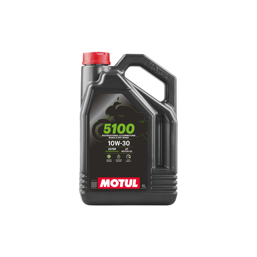 Motorolja MOTUL 5100 4T 10W30 ESTER 4L. 10w-30