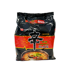 Snabbnudlar Shin Ramyun Black 4x130g Nongshim Korea