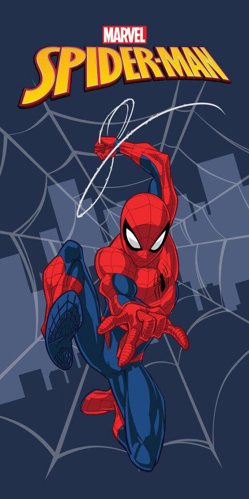 Marvel Spindelmannen Badhandduk 70x140 cm – Fast Dry Strandhandduk