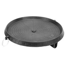 BBQ Plate Oil Hole Design Easy to Clean Heat Evenly Wear Resistant Double Layer Korean BBQ Grill