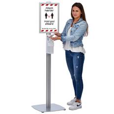 Gulvstander til håndsprit dispenser - NO TOUCH ECO