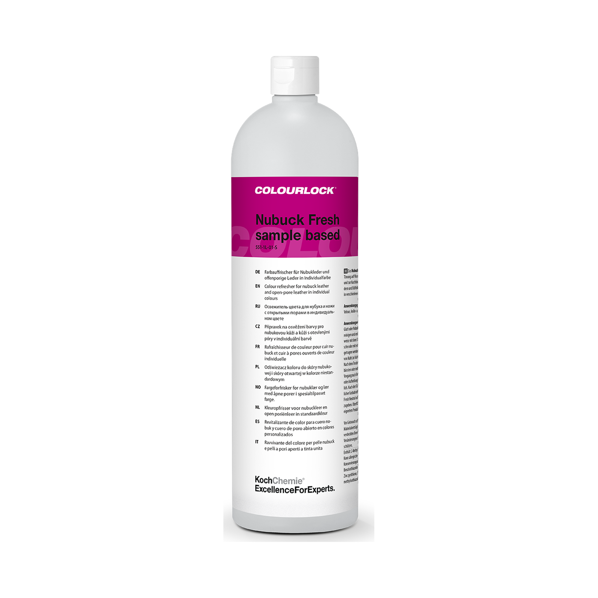 COLOURLOCK "Nubuk Fresh" (BMW) — Suede care for BMW - 250ml / BMW / Petroleum Dark.