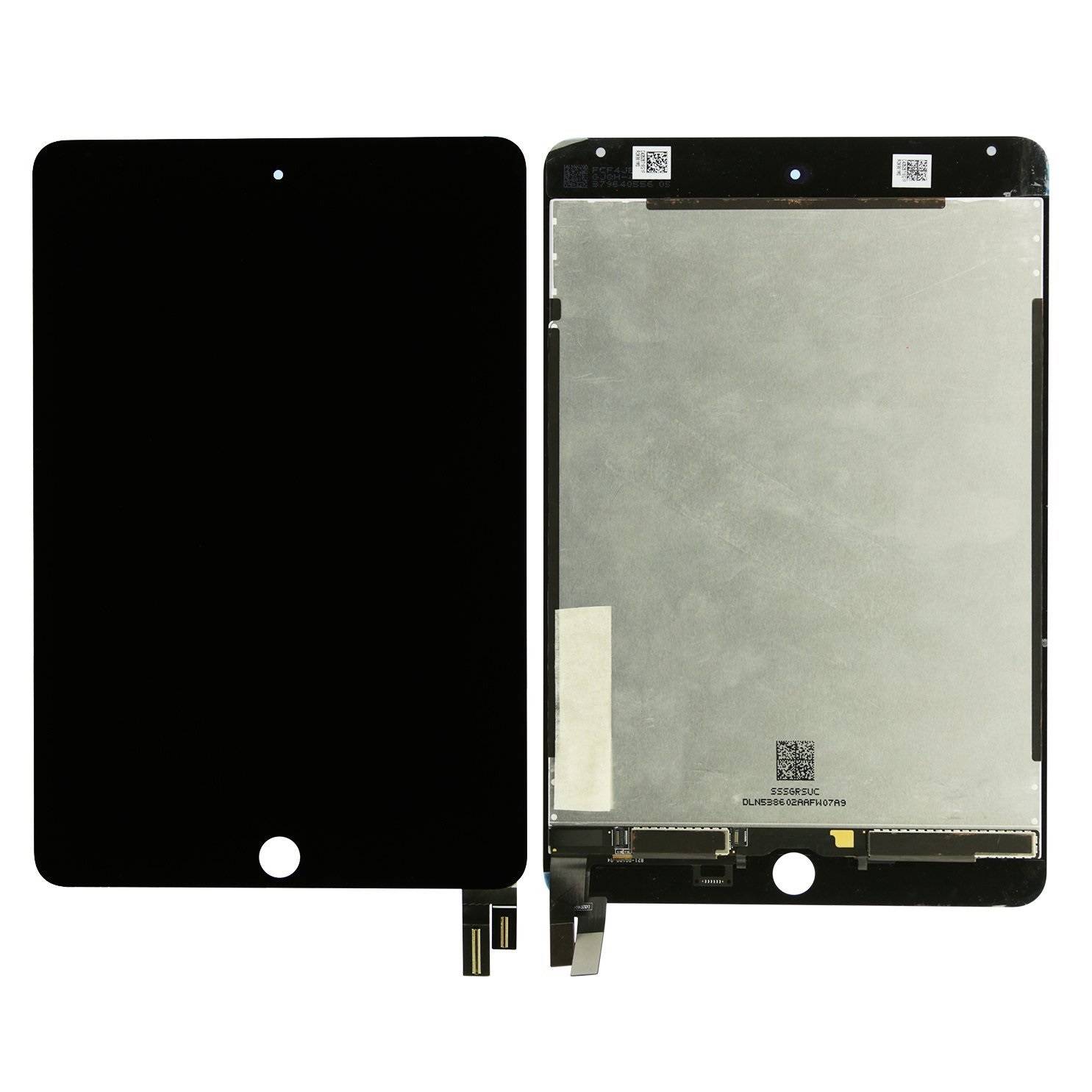iPad Mini 4 Skærm (2015) Glas / LCD / Digitizer (OEM - Original Refurbished) - Sort.