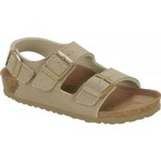 Birkenstock Milano Kids Vegan Textile - Sandaler - Børn Faded Khaki 27 - Regular fit