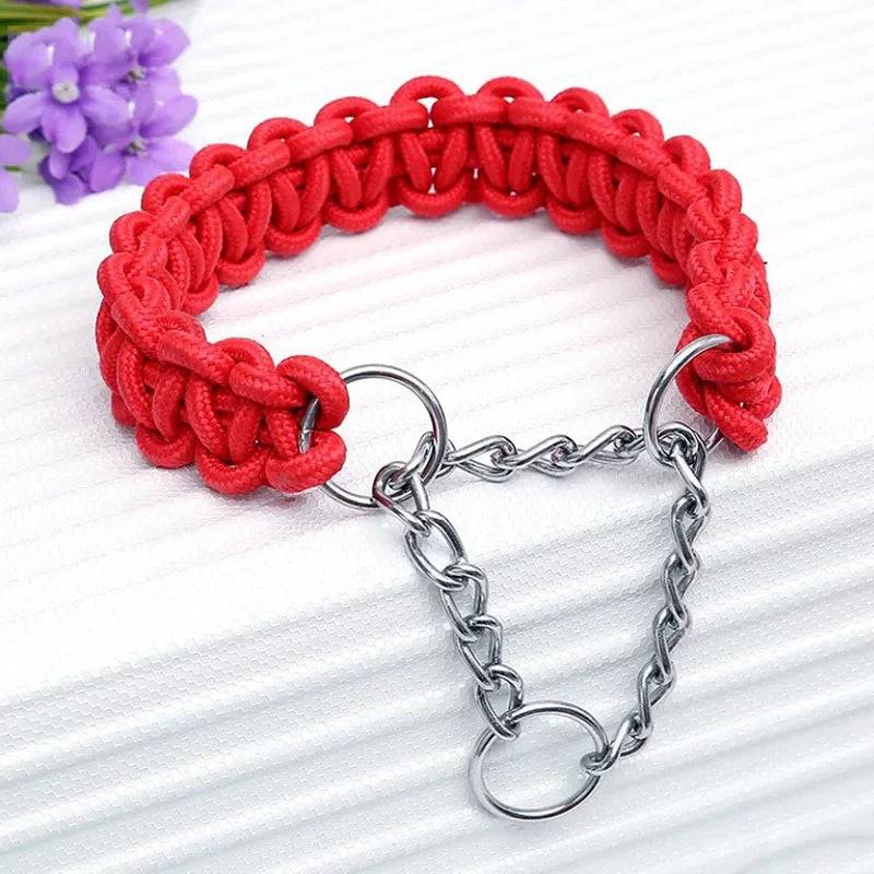 Durable Nylon Dog Collar for Medium to Large Dogs - 3 / 2.0cm width (2.0cm width)