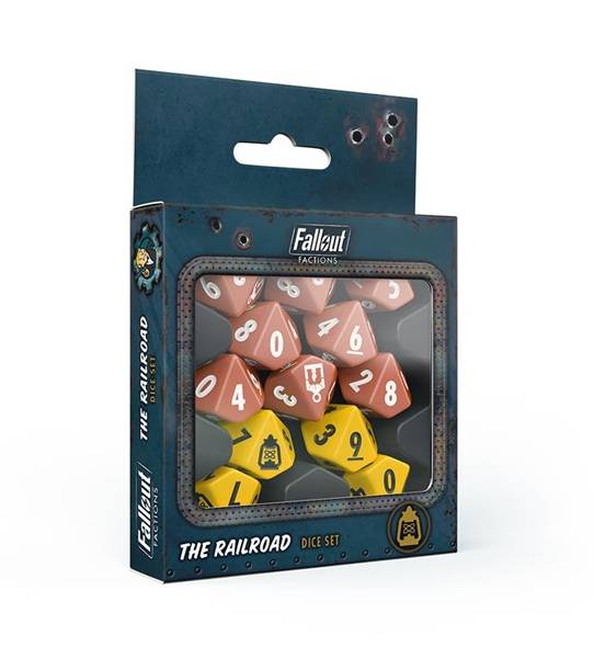 Fallout: Factions - The Railroad Dice Set