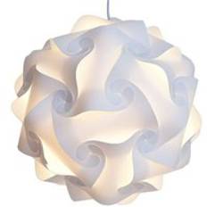 Diy pussel ljus lampskärm 30 st element tak lampskärm ljuskrona hängande lampskärm lampkåpa