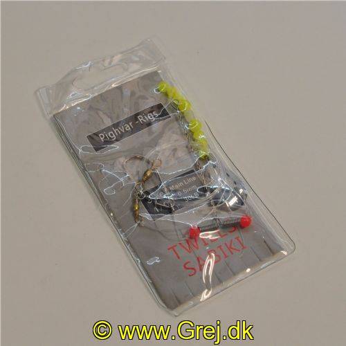 Twills Pighvar forfang i 0,5mm line - krog: 1/0