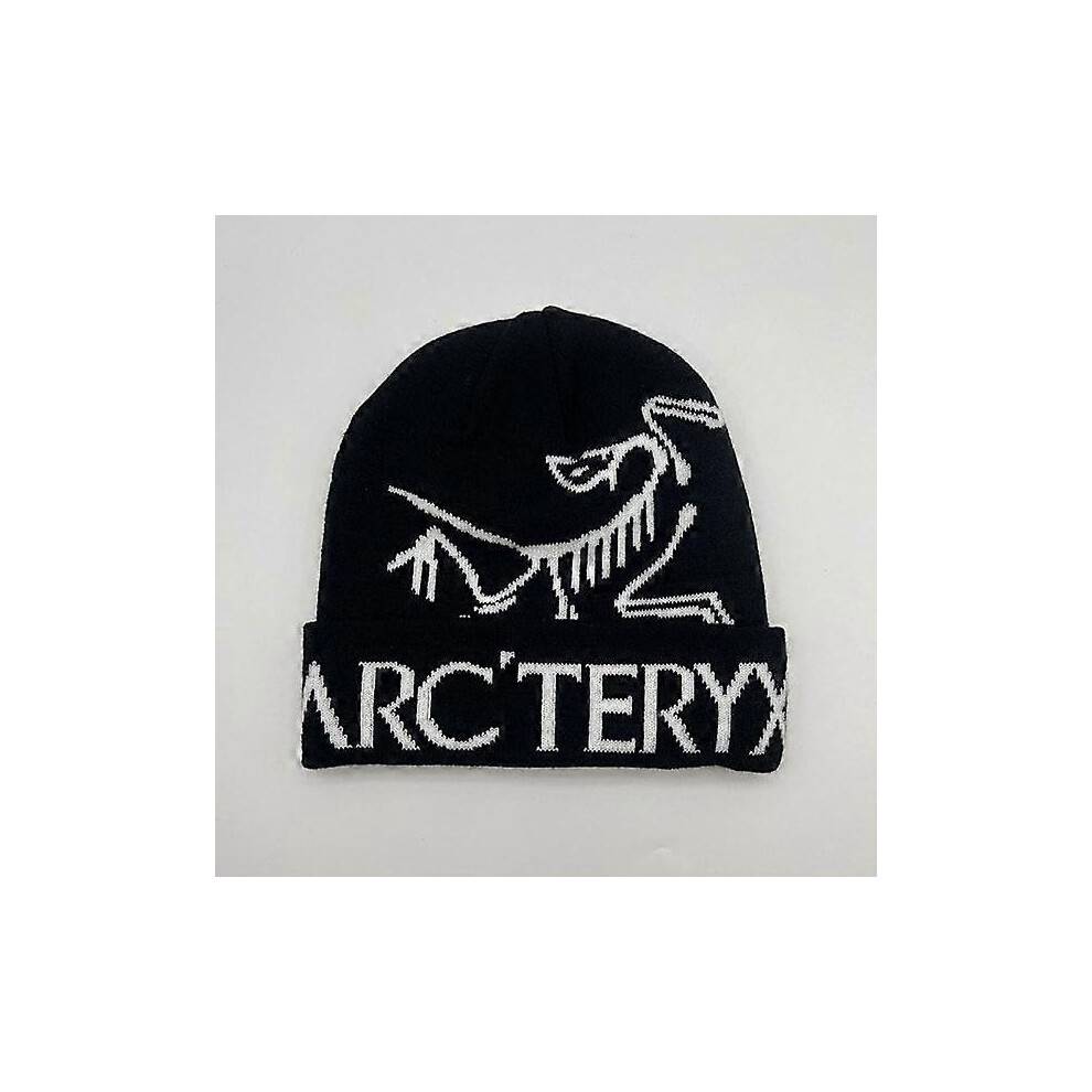 (Light gray) Arc'teryx Bird Word Toque Gray Void Wool Beanie Unisex Warm Winter Light gray