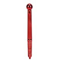 Tattoo Stick Pen Traditionell Stick Tattoo Pen 3-punkts kortplats Bekvämt grepp manuell tatueringspenna för ögonbrunt eyeliner Läpptatuerare tatuerare(red)