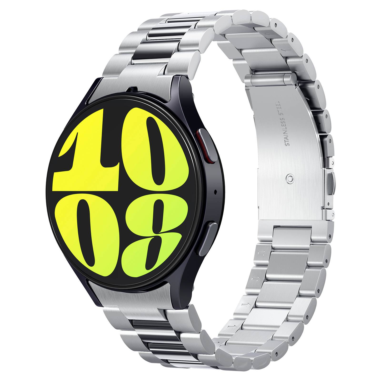 Spigen Samsung Galaxy Watch 7 40mm Armband Modern Full-Fit Silver