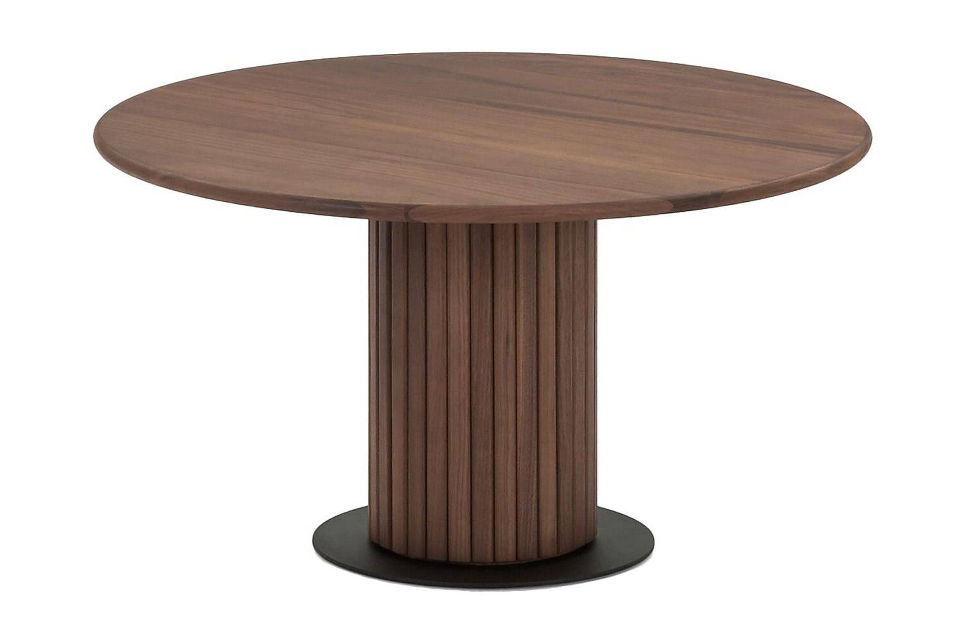 Noira Soffbord 72 cm Runt - Valnöt Brun Bark