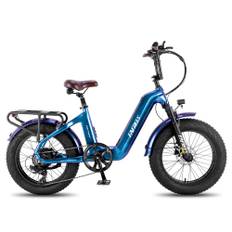 Fafrees F20 Master 500W 20" Carbon-fiber Fat Bike Electric Bike 22.5Ah Samsung Battery - Green