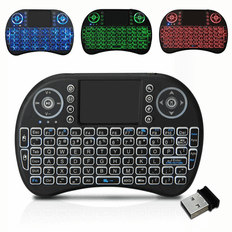 Mini i8 2.4GHz Multi-media bærbar trådløs håndholdt mini tastatur