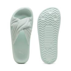 Women's Puma Leadcat Platform Sandals, Blue, Size 38, Shoes - White - 38