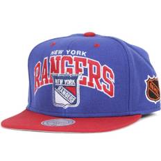 Mitchell & Ness - NHL Blå snapback Keps - New York Rangers Team Arch @ Hatstore