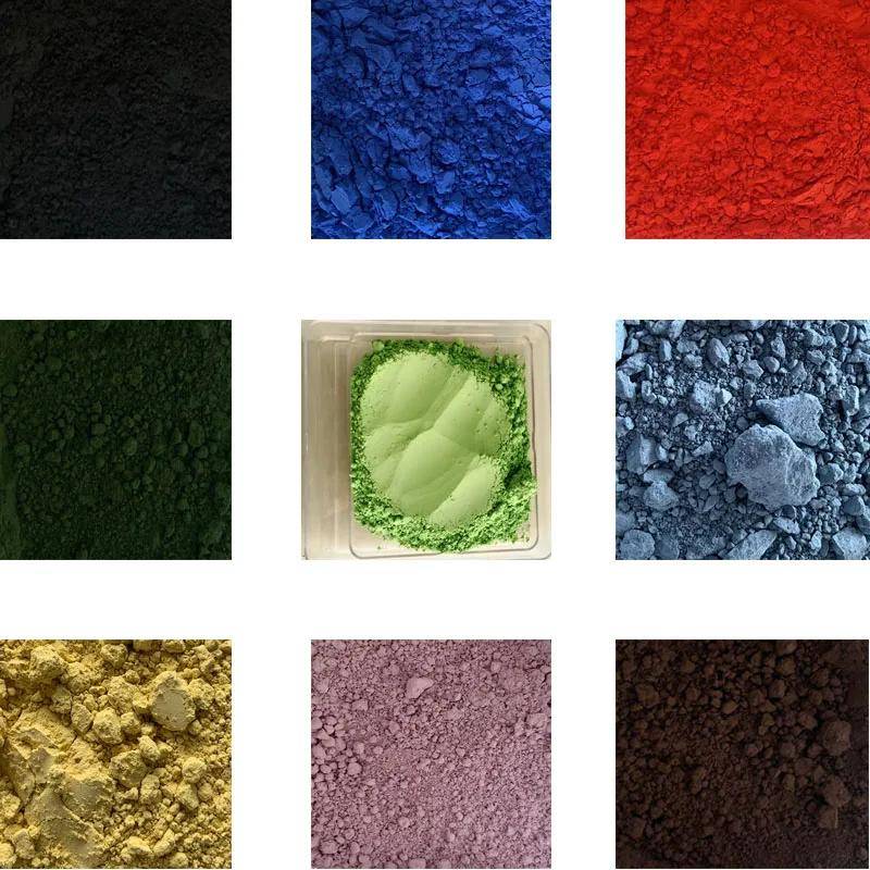 23-färgad Keramisk Underglasyrfärg Pigment DIY Handmålad Medel- och Högtemperatur Miljövänligt Färgpulver 50g blue