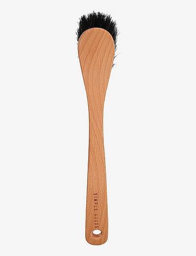 Simple Goods Dish Brush Soft - Tvätt & Städ - WOOD / brown