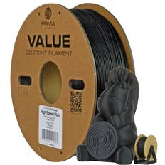 Prima PrimaValue PLA+ High Speed - 1,75mm - 1kg - Sort 7340002119687