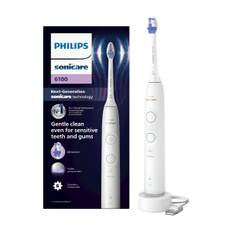 Philips Sonicare 6100 elektrisk tandbørste, hvid ➞ På vej til lager - forventet dato: 11.01.2025