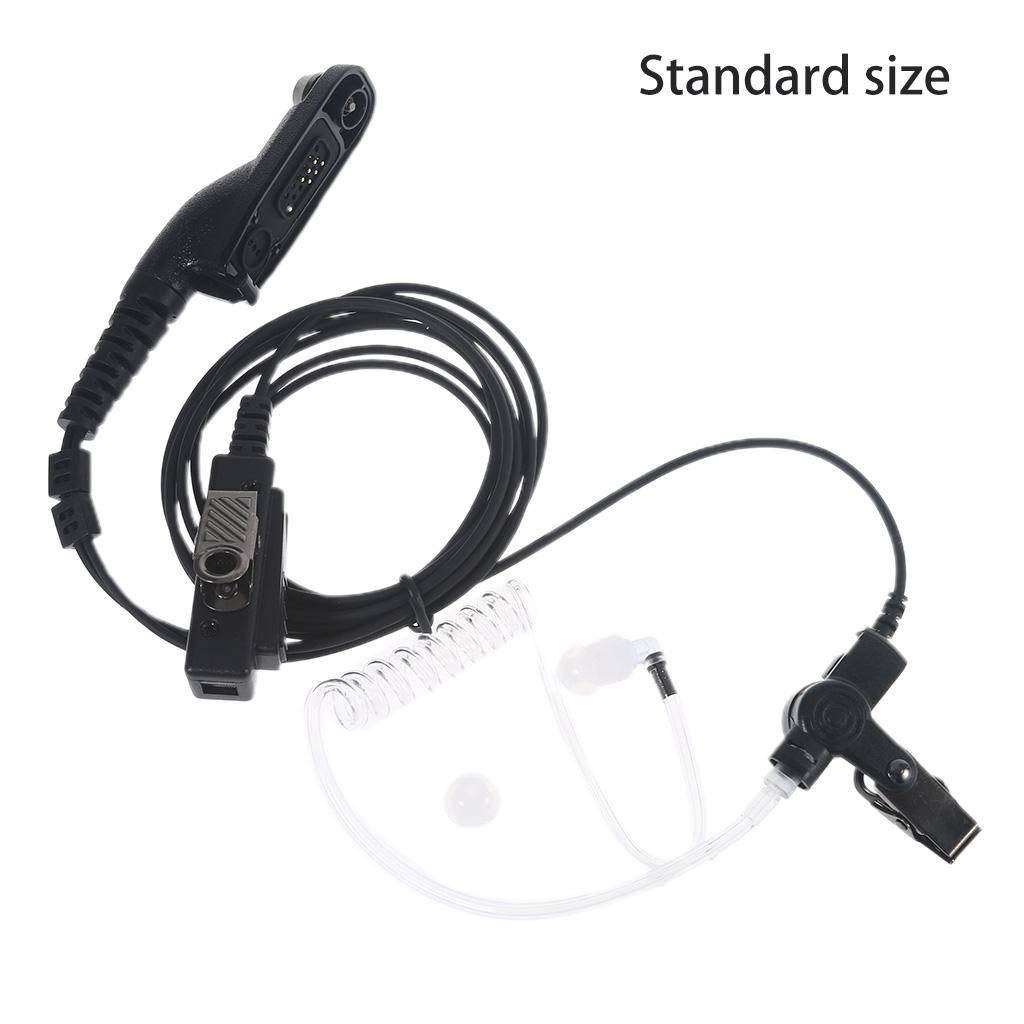 Hörlurar Handsfree Headset Kompatibelt med Motorola Bärbar Radio APX2000 APX7000 APX60 Walkies Håll Samtalet Privat
