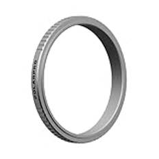 PolarPro – Fuji X100-serien filteradapter – silver – kompatibel med Fuji X100VI, X100V, X100, X100S, X70-49 mm