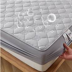 queen size coprimaterasso impermeabile 100% cotton mather degree best quality cotton material fitted waterproof mattress cover