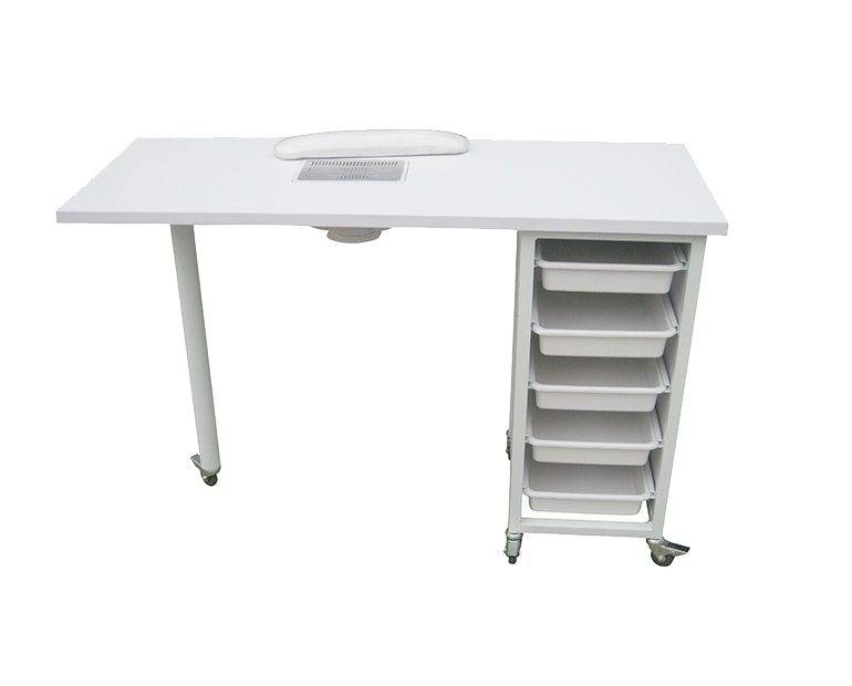 Manikyrbord utrustad med 5 lådor - ULNAR
