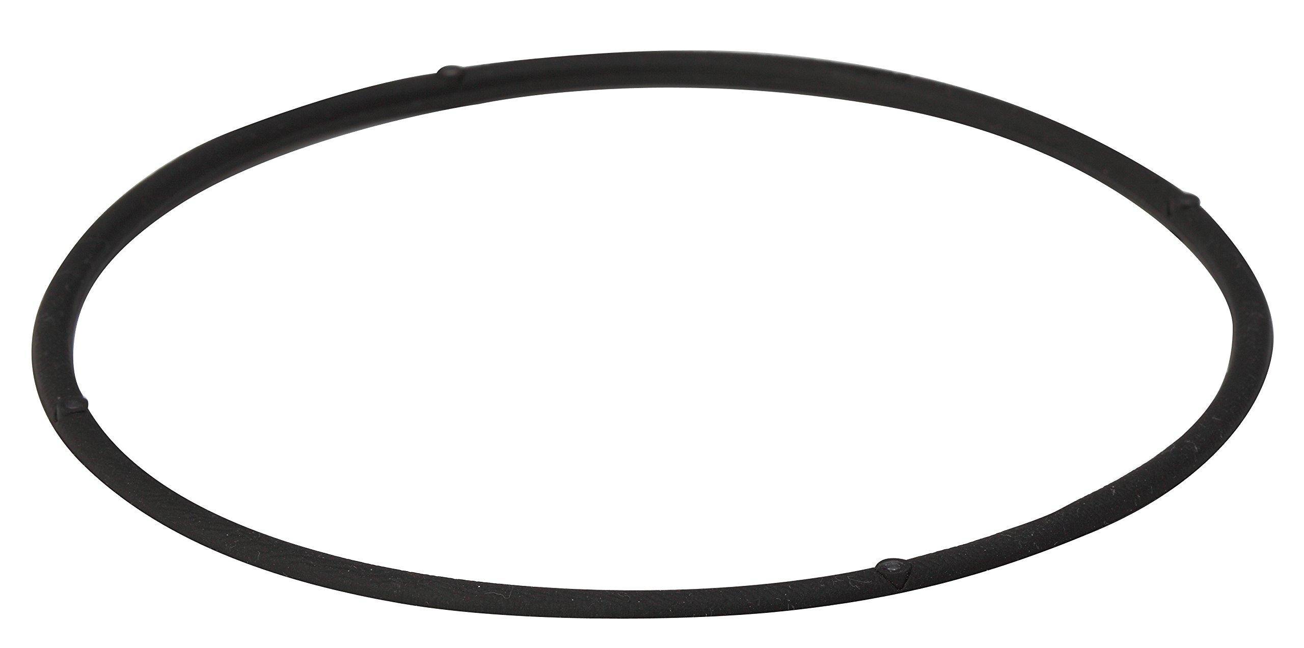 phiten Necklace RAKUWA Magnetic Titanium Necklace S Black 45cm shoulder relief blood Male Female [Stiff shoulders] [Stiff neck] [Stiffness svart