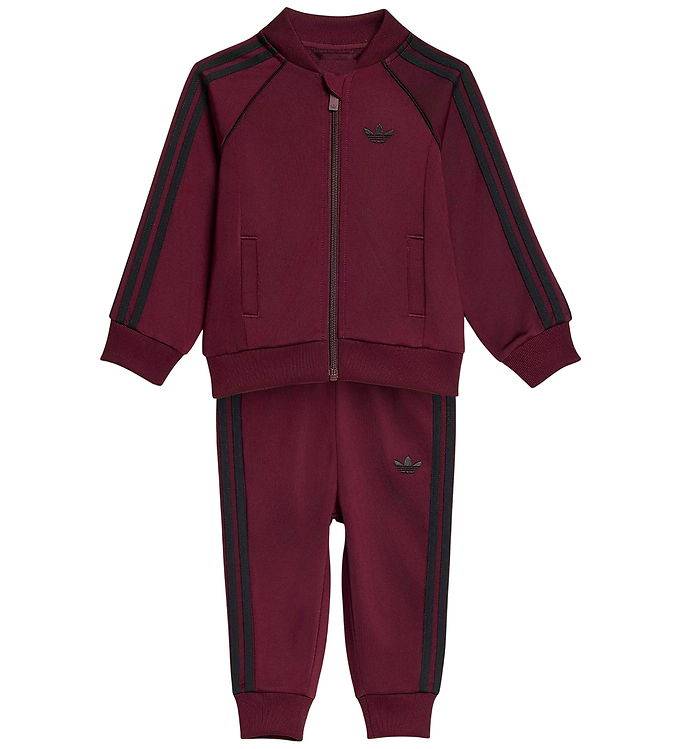 adidas Originals Træningssæt - SST - Maroon - adidas Originals - 1½ år (86) - Træningssæt